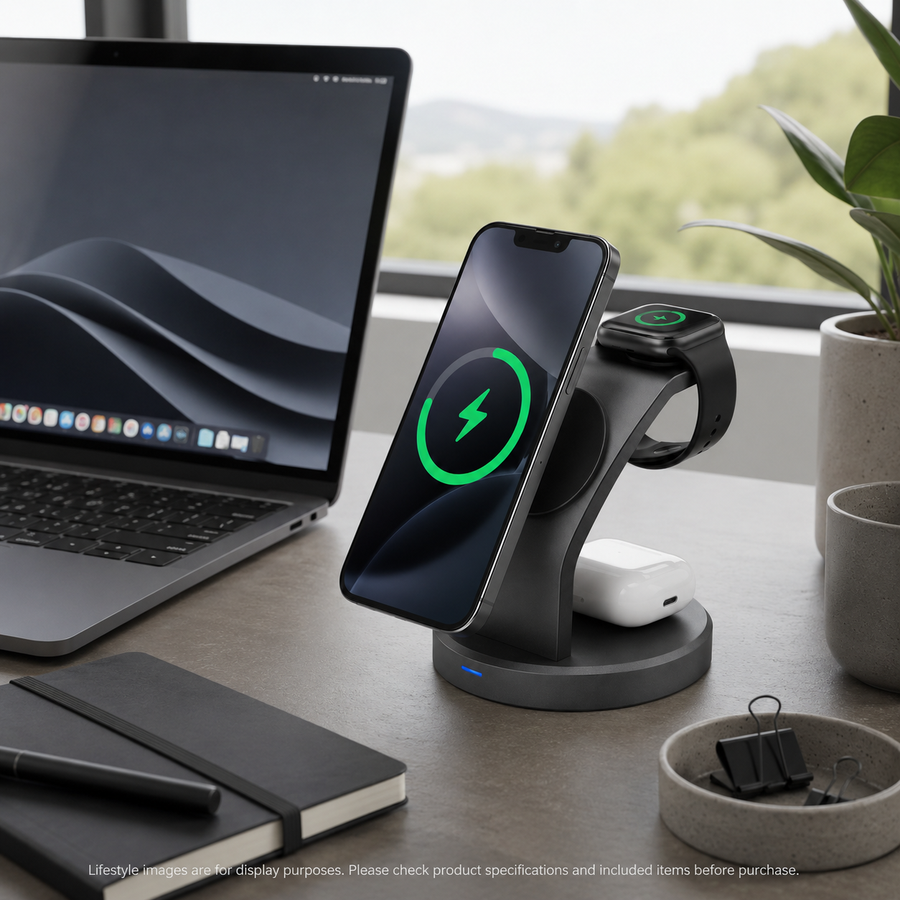 3-in-1 Wireless Charger Stand